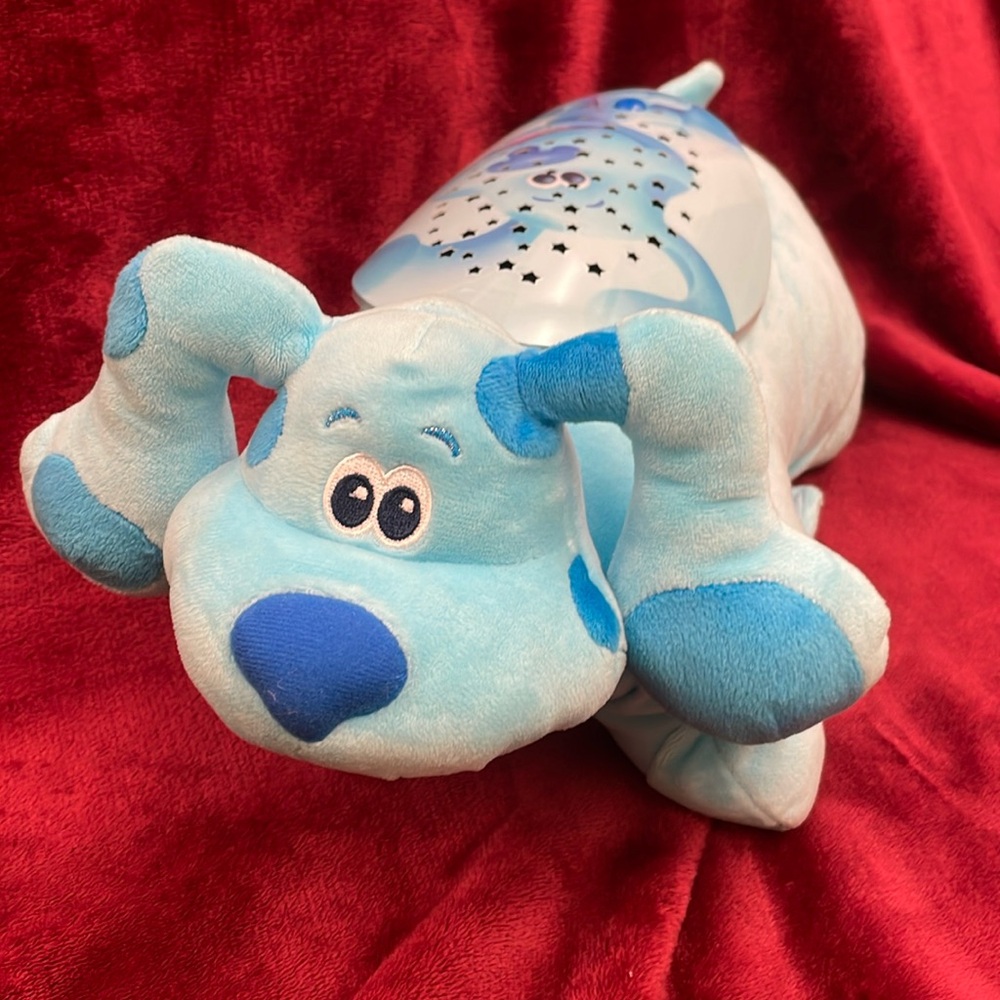 Blue’s Clues Blue Sleeptime Lite 11" StuffedAnimal Plush Nitelight Pillow Pets F